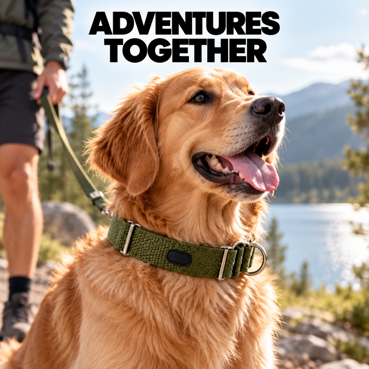Adjustable Nylon Dog Collar