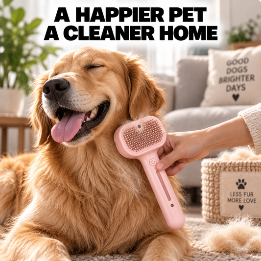 Pet Hair Spray Brush