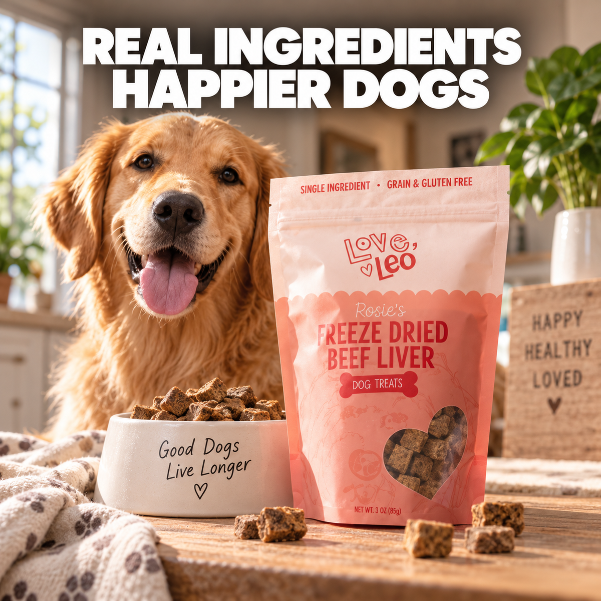 Freeze Dried Beef Liver Treats
